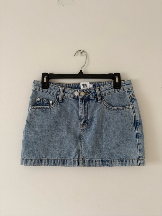 Princess Polly Dresses & Skirts - Princess Polly Light Blue Denim Mini Skirt